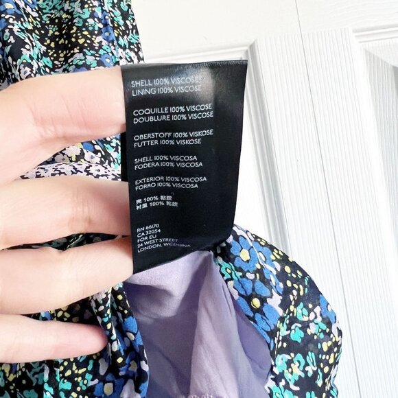 Anthropologie Maeve Multi-Color Floral Print Mini Skirt Women's Size Small S - Picture 5 of 6